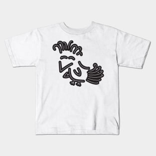 Loopy Bird (CALM) Kids T-Shirt